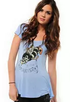 t shirt ed hardy 2012 style mujer blue mode style,lunettes ed hardy